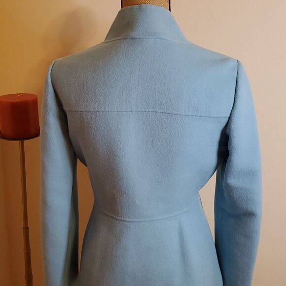 Eccoci baby blue wool & angora jacket size  4 - Picture 5 of 13